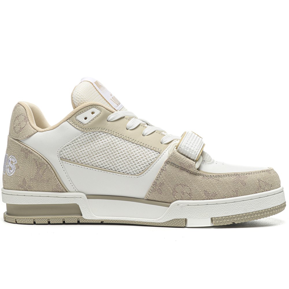 DD Lou1s Vu1tton Trainer white/apricot