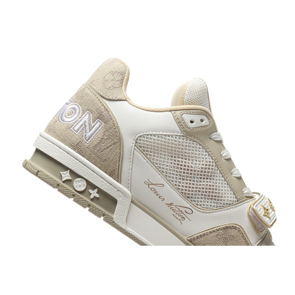 DD Lou1s Vu1tton Trainer white/apricot