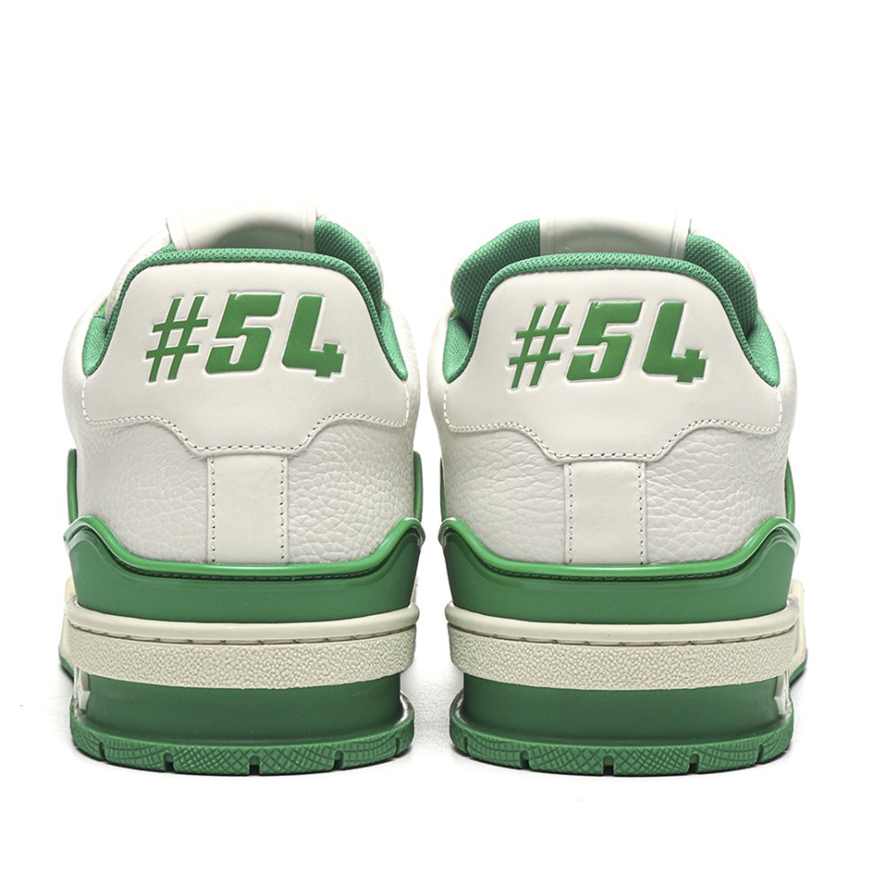 DD Lou1s Vu1tton Trainer #54 Signature White Green