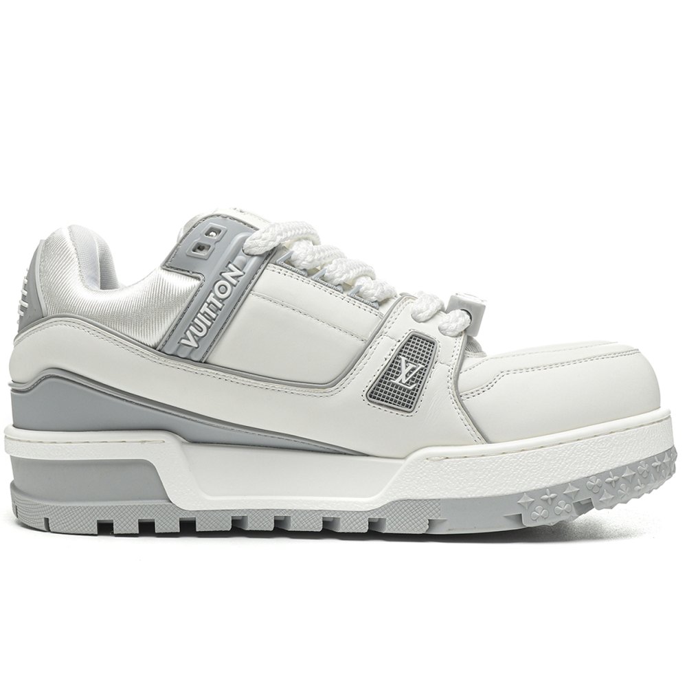 DD  Lou1s Vu1tton Trainer Maxi white/grey