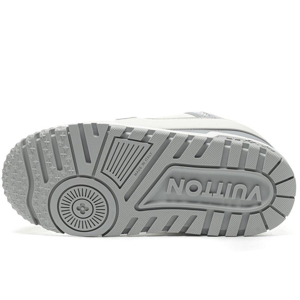 DD  Lou1s Vu1tton Trainer Maxi white/grey