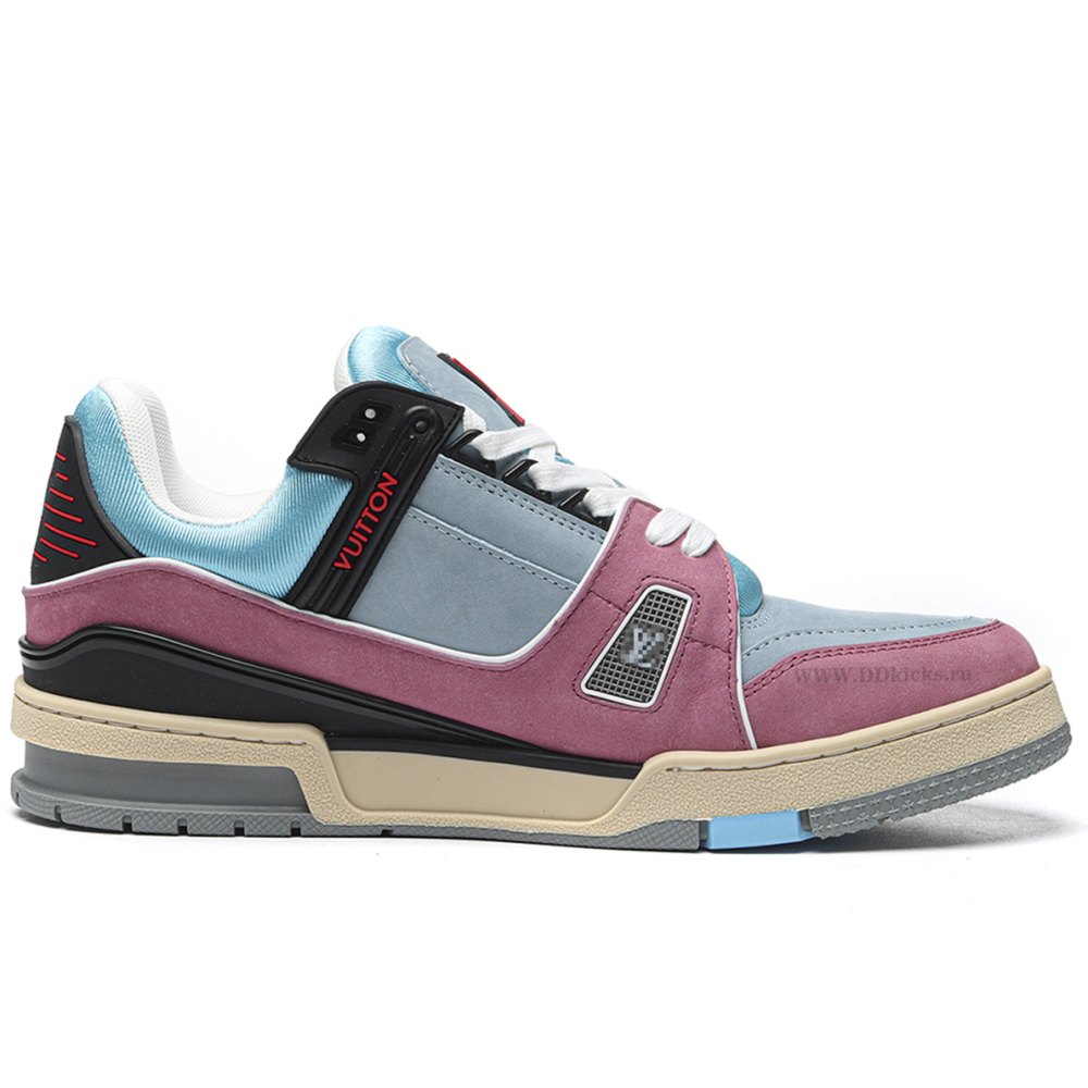 DD Lou1s Vu1tton Trainer Bluish Violet