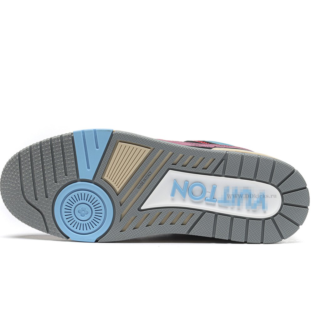 DD Lou1s Vu1tton Trainer Bluish Violet