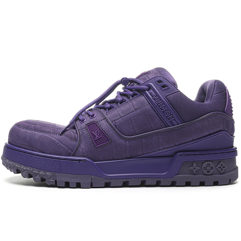 DD Lou1s Vu1tton Trainer Maxi Sneaker Violet