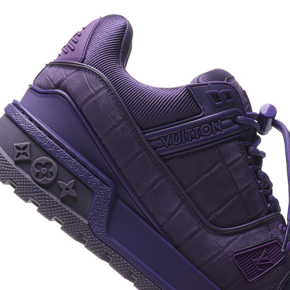 DD Lou1s Vu1tton Trainer Maxi Sneaker Violet