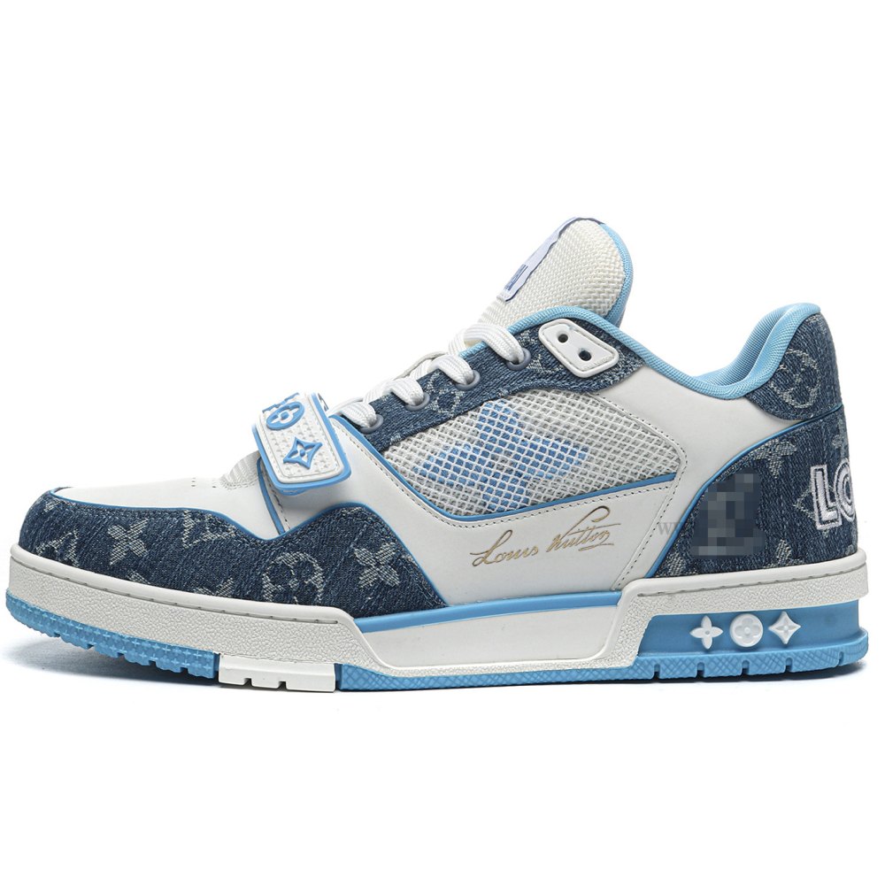 DD Lou1s Vu1tton Trainer Monogram Denim