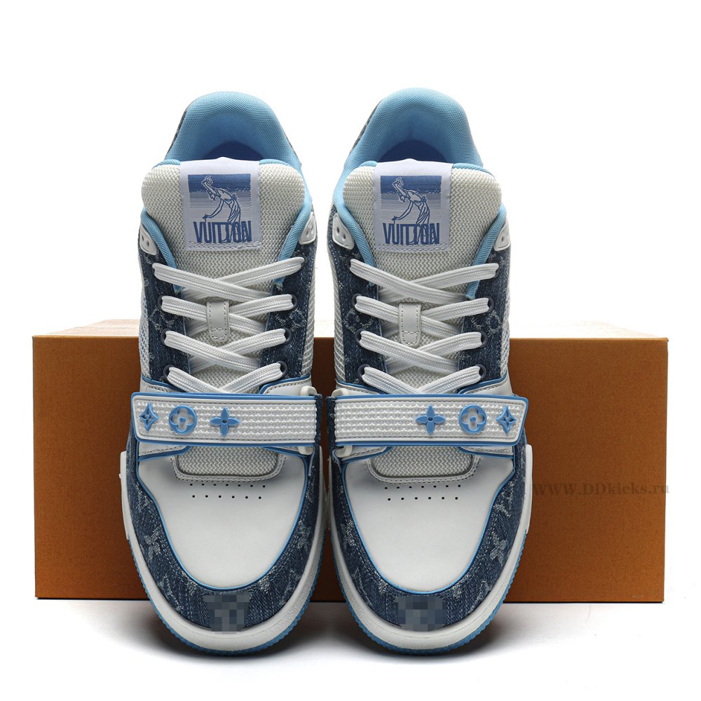 DD Lou1s Vu1tton Trainer Monogram Denim