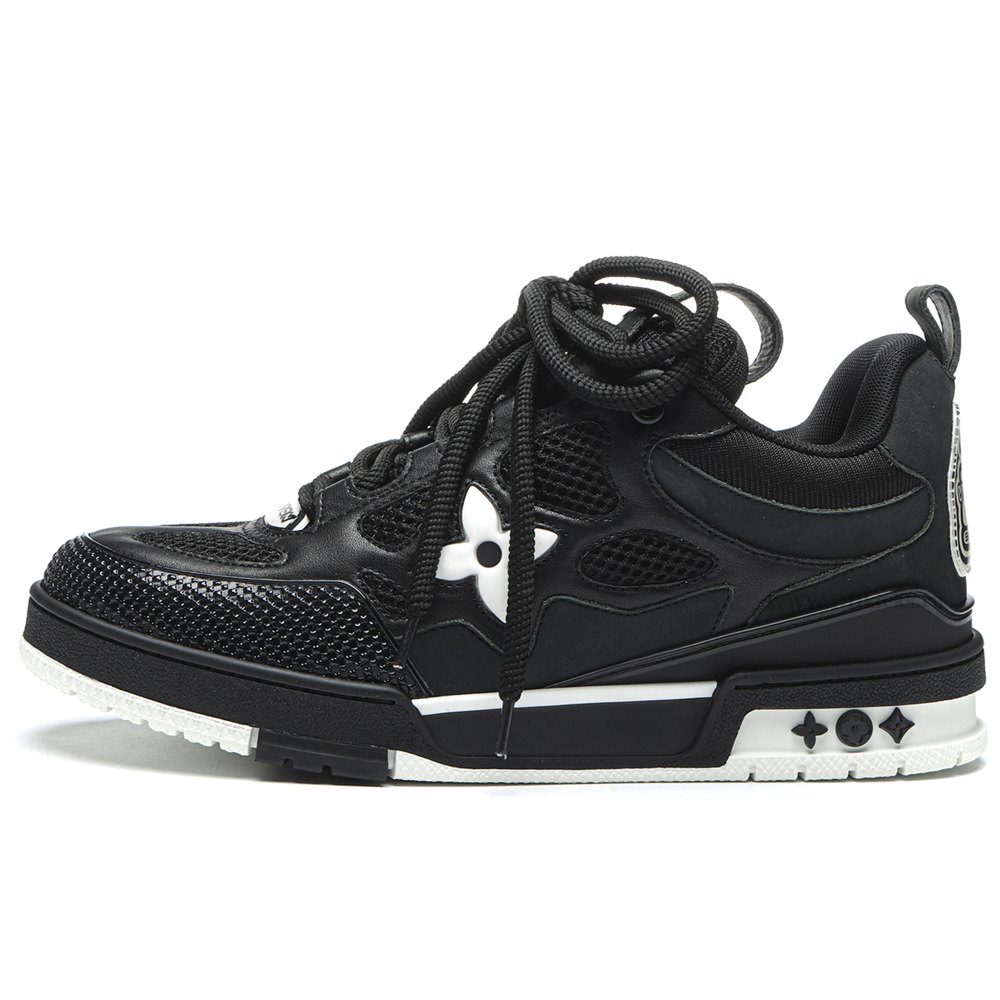 DD Lou1s Vu1tton Skate Sneaker Black White