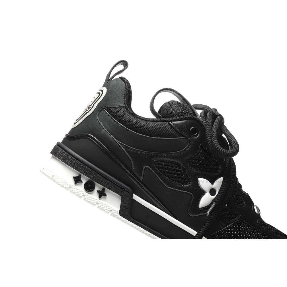 DD Lou1s Vu1tton Skate Sneaker Black White