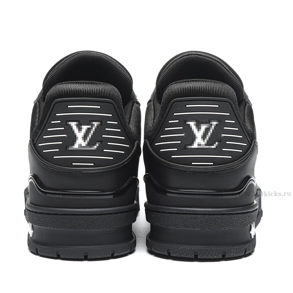 DD Lou1s Vu1tton Trainer Black Embossed Monogram
