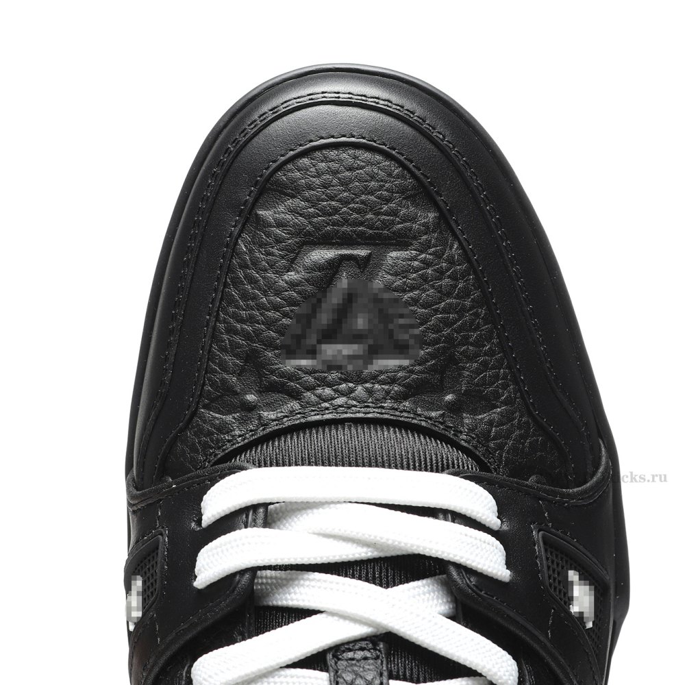 DD Lou1s Vu1tton Trainer Black Embossed Monogram