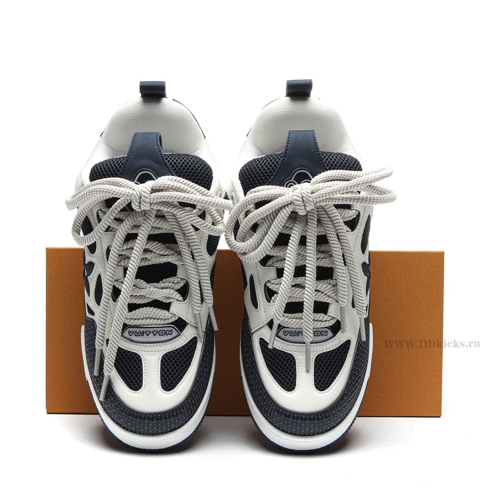 DD Lou1s Vu1tton Skate Sneaker Marine White