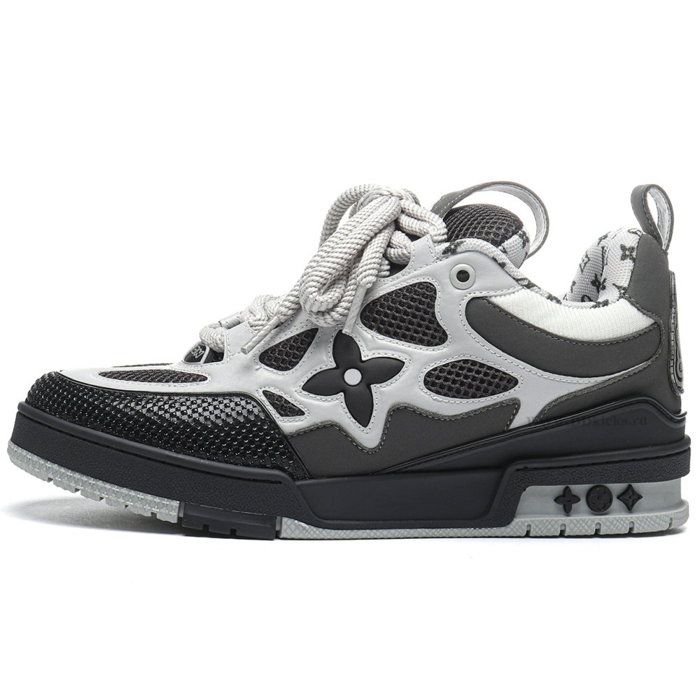 DD Lou1s Vu1tton Skate Sneaker Grey White