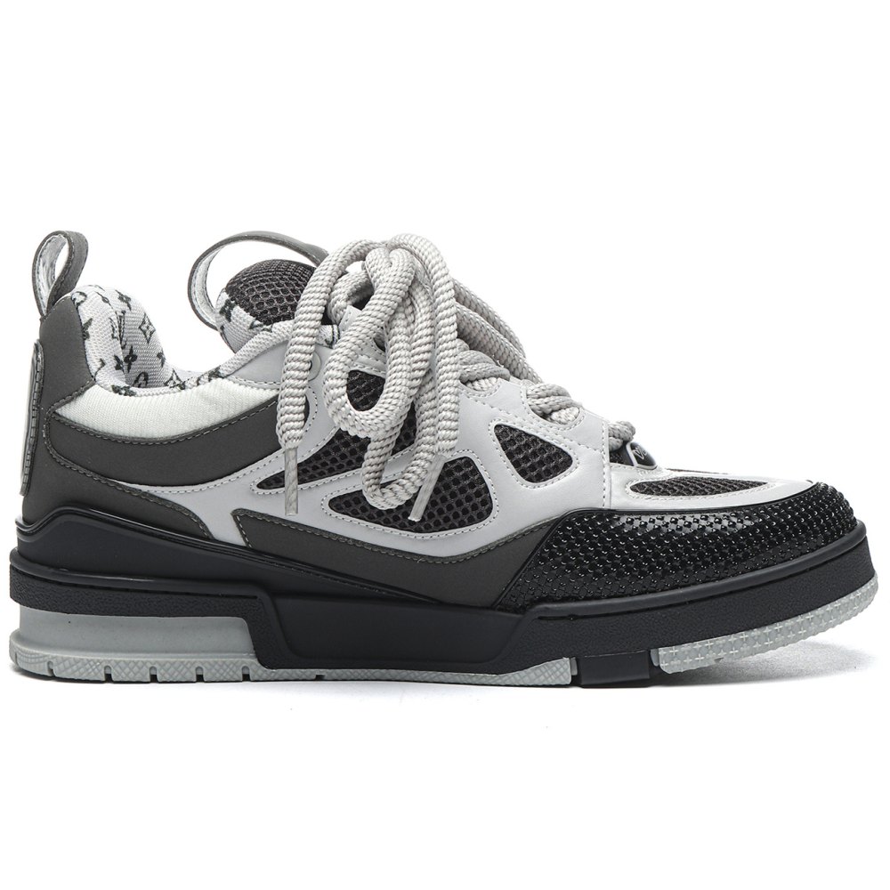 DD Lou1s Vu1tton Skate Sneaker Grey White