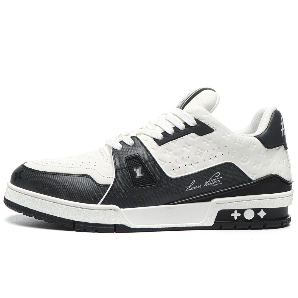 DD Lou1s Vu1tton Trainer #54 Black White