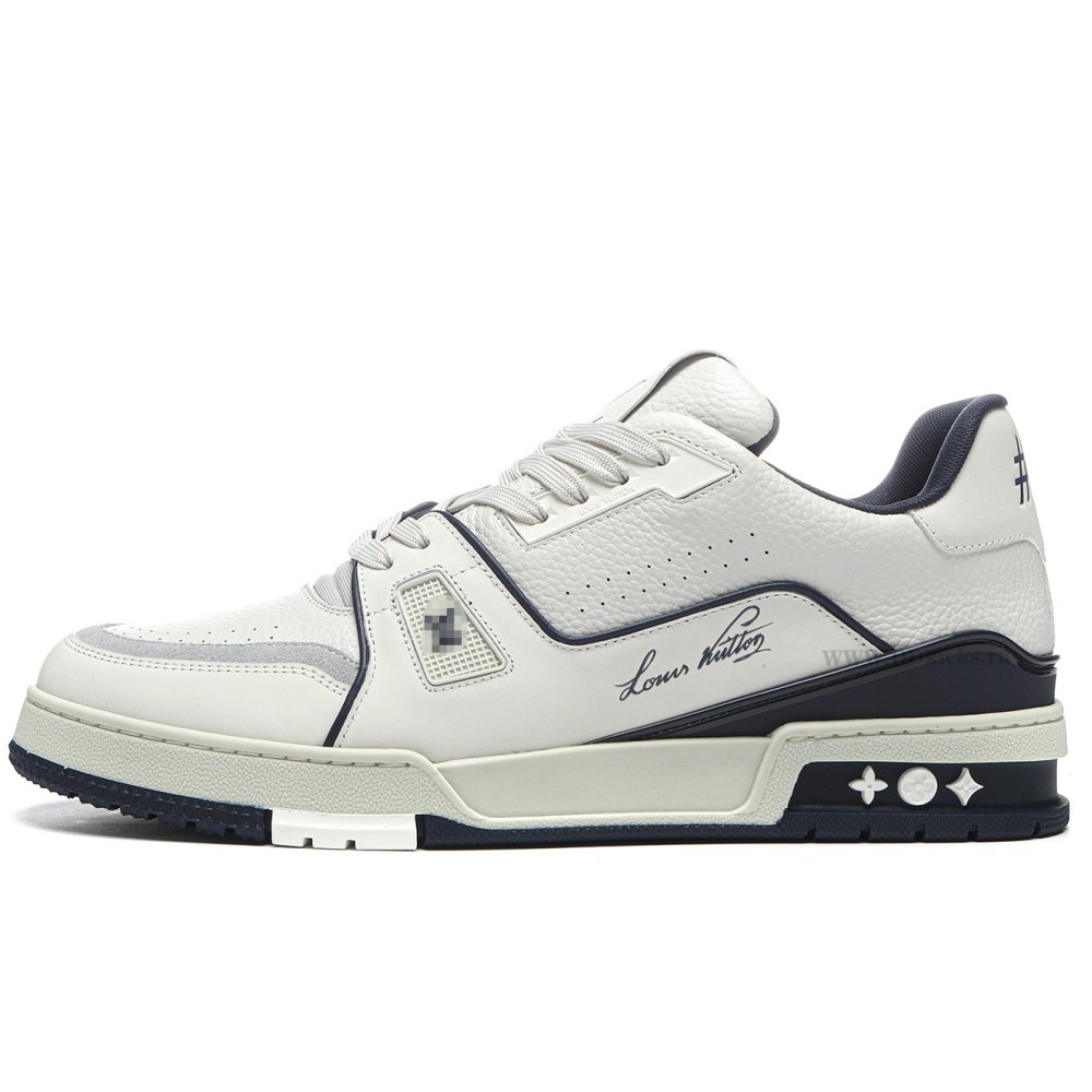 DD  Lou1s Vu1tton Trainer #54 Signature White Marine