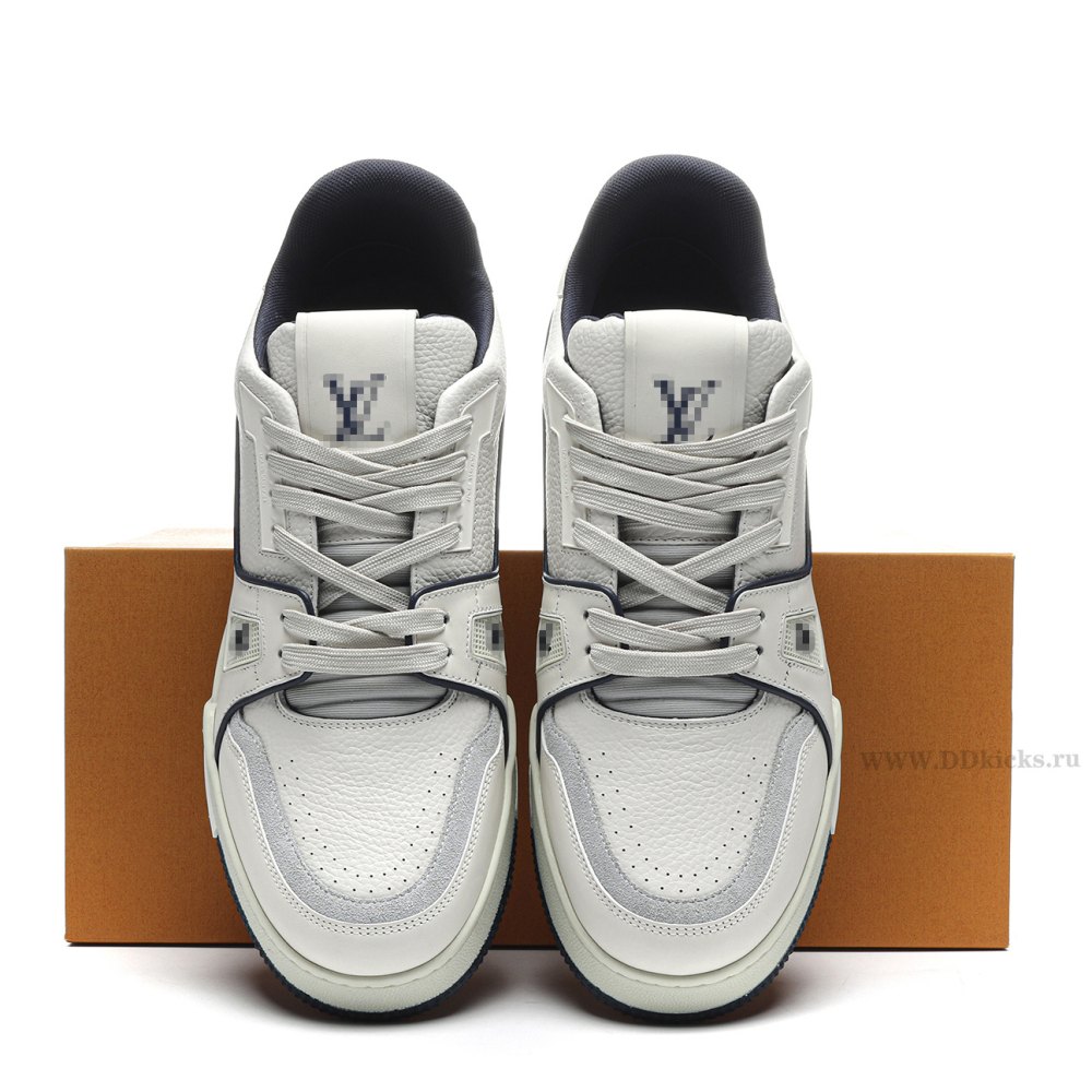 DD  Lou1s Vu1tton Trainer #54 Signature White Marine