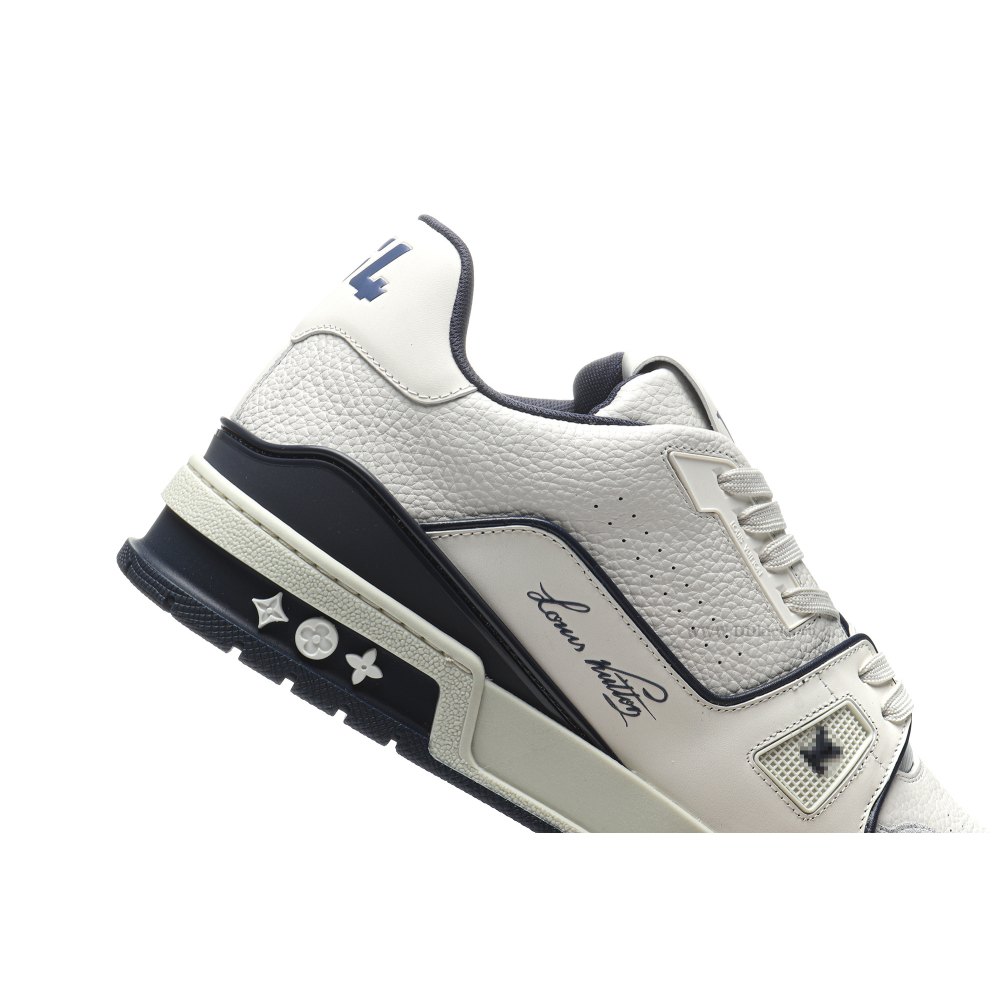 DD  Lou1s Vu1tton Trainer #54 Signature White Marine