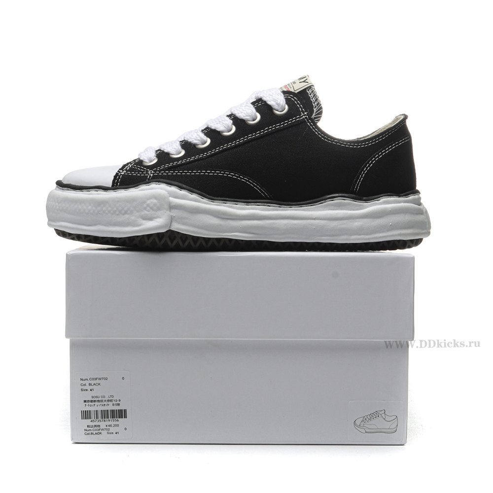 dd Ma*s*n mihara yasuhiro peterson og sole canvas low black