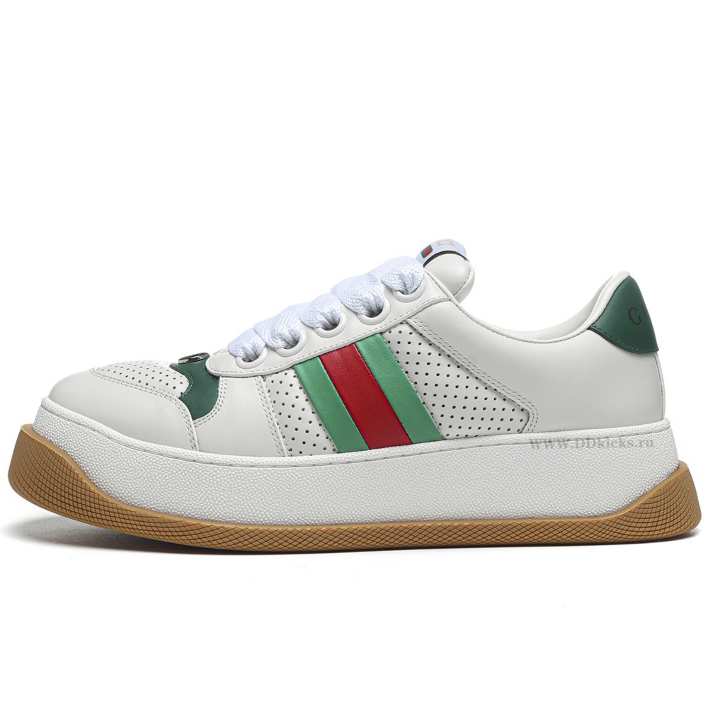 dd G*u*i1 screener green leather detail 2