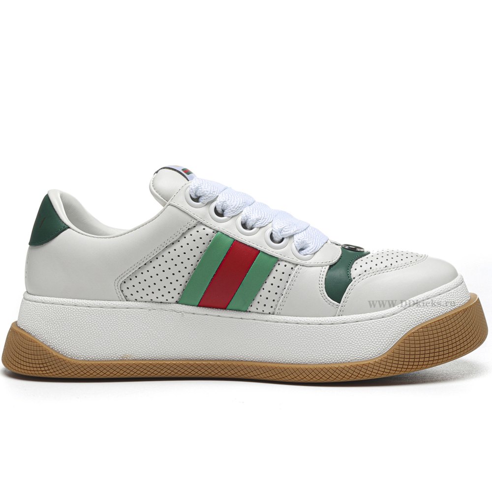 dd G*u*i1 screener green leather detail 2