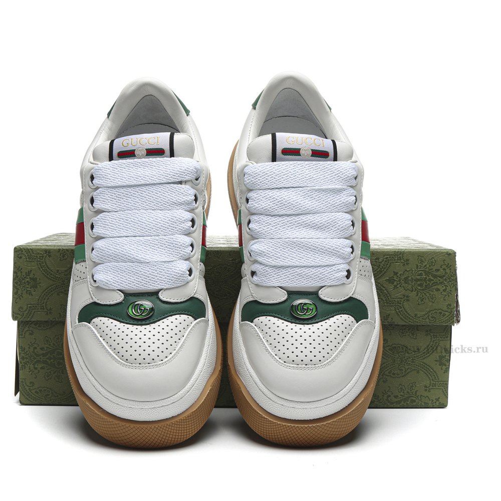 dd G*u*i1 screener green leather detail 2