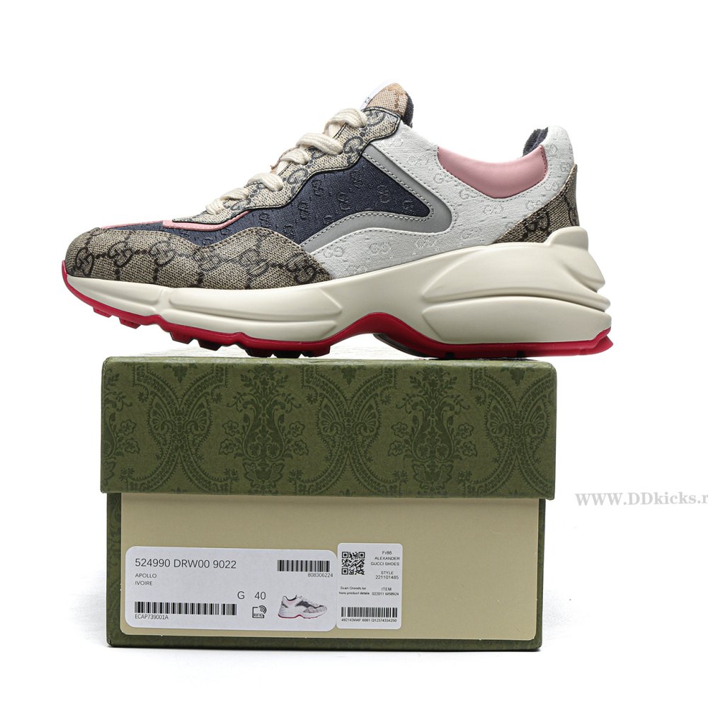 dd G*u*i1 rhyton beige ebony (women's)