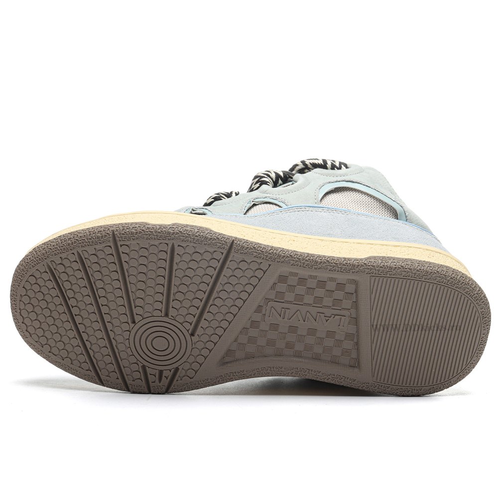 DD 1*ANVIN Leather Curb Light Blue Gum (women's)