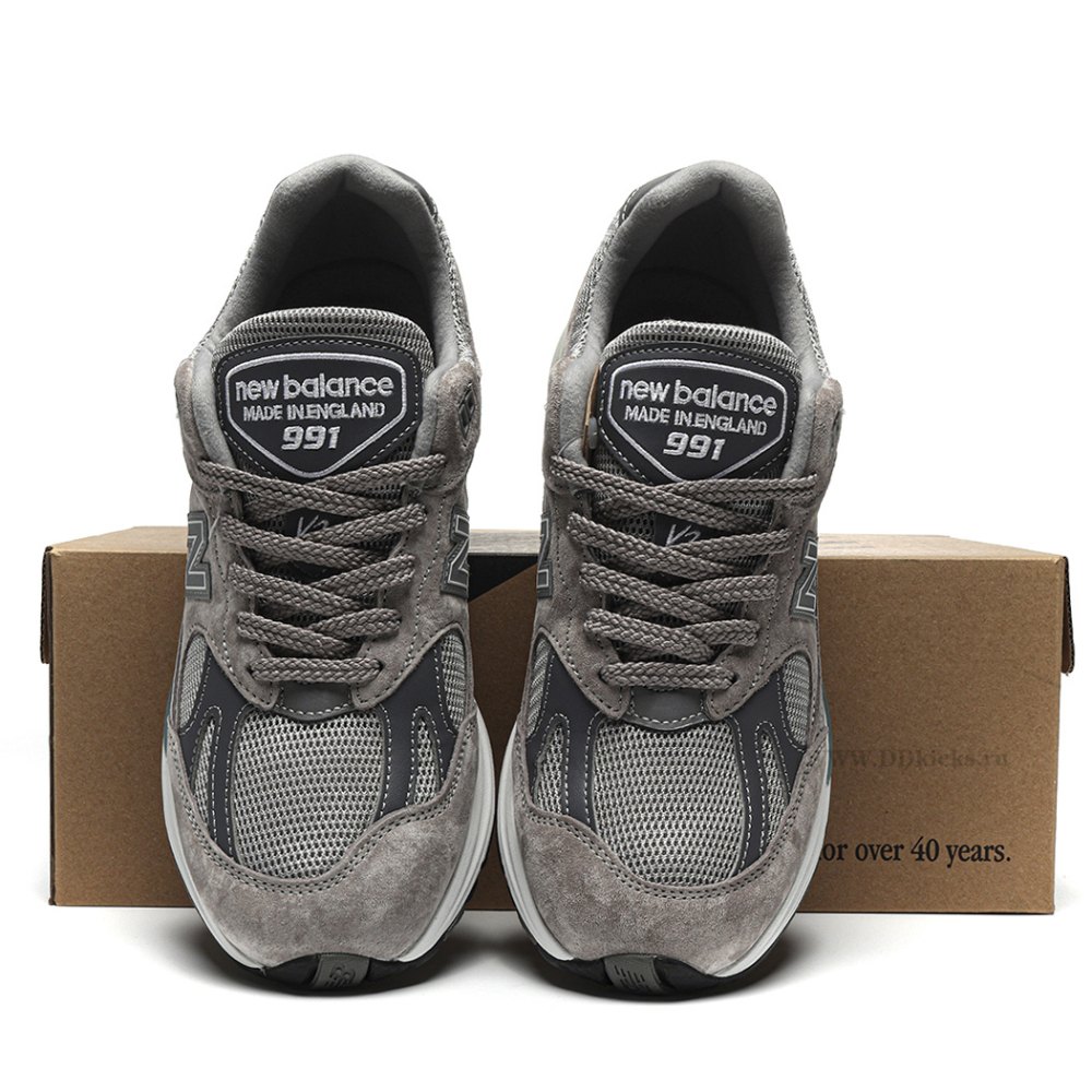 DD New Balance 991v2 MiUK Rock Ridge Grey