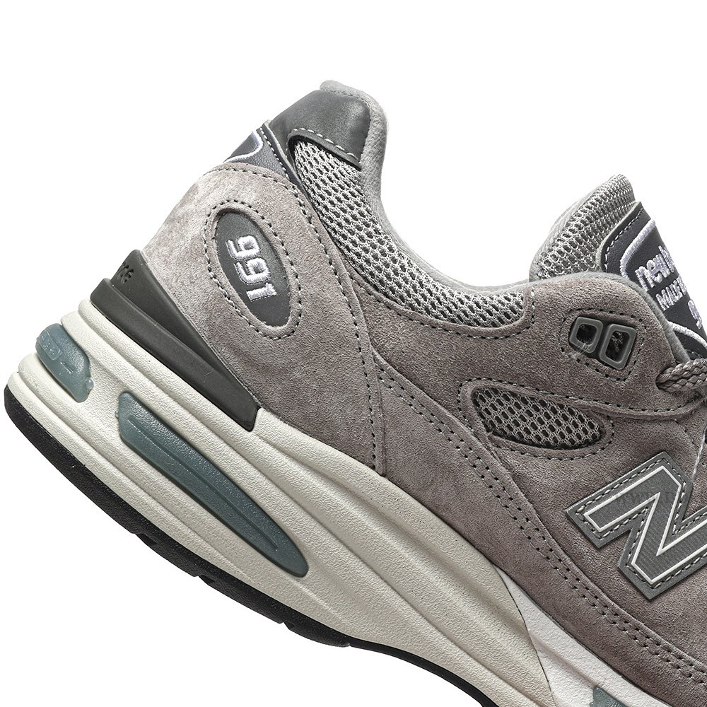 DD New Balance 991v2 MiUK Rock Ridge Grey