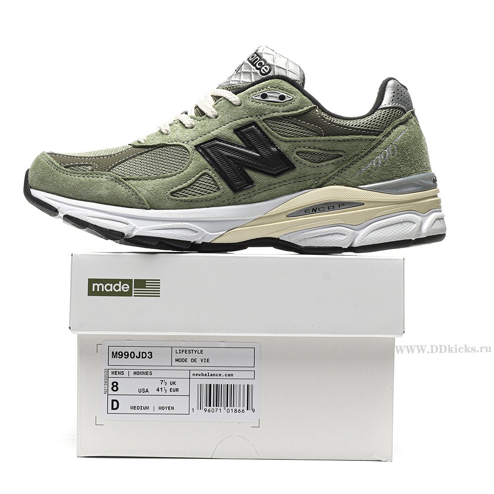 DD New Balance 990v3 MiUSA JJJJound Olive