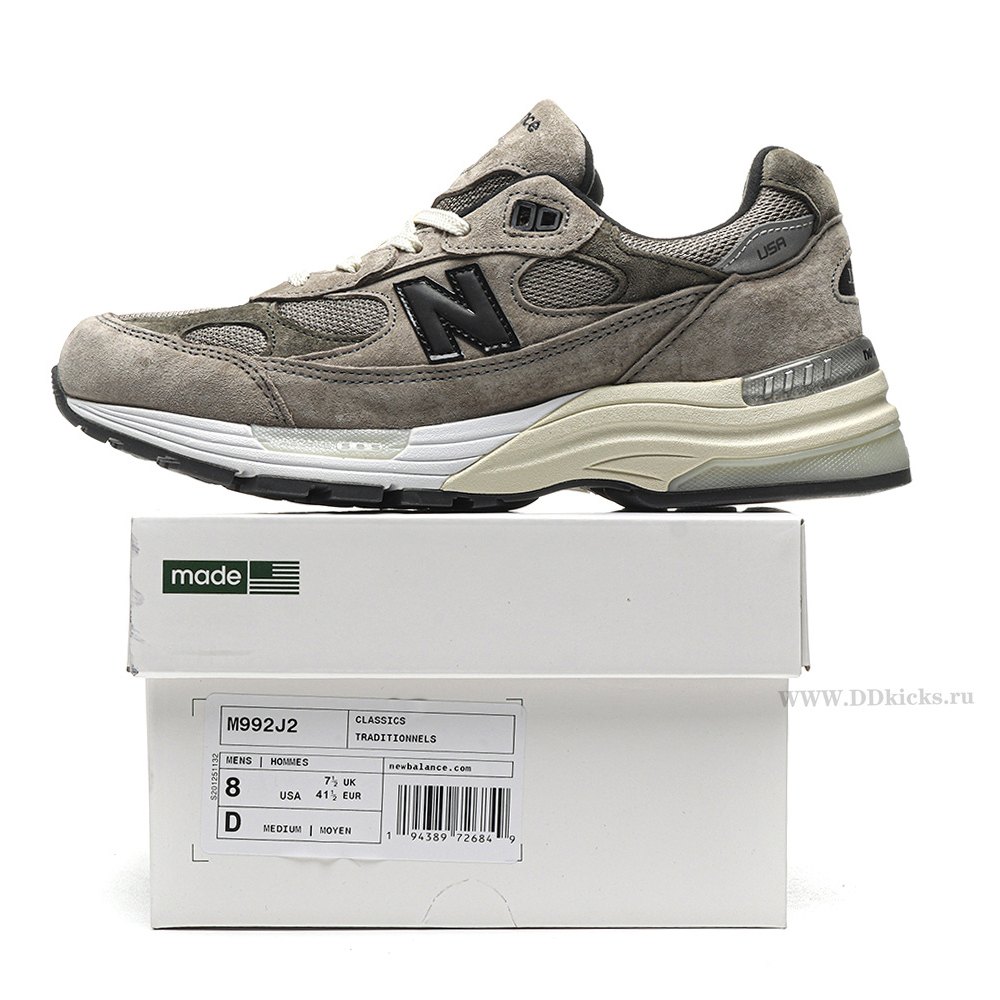 DD New Balance 992 JJJJound Grey