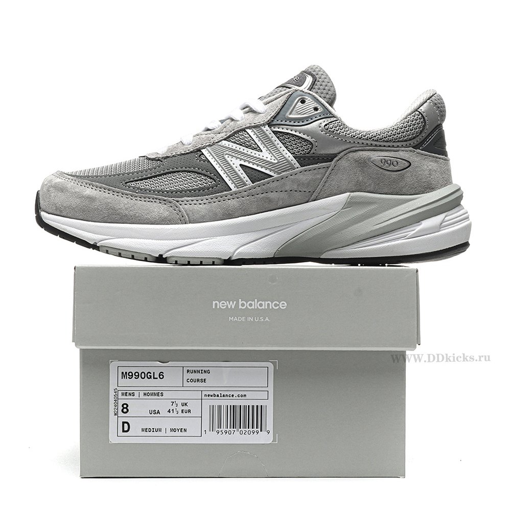 DD New Balance 990v6 MiUSA Grey