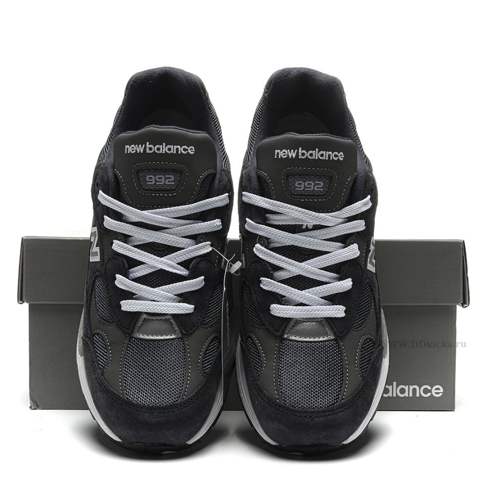 DD New Balance 992 Navy Grey