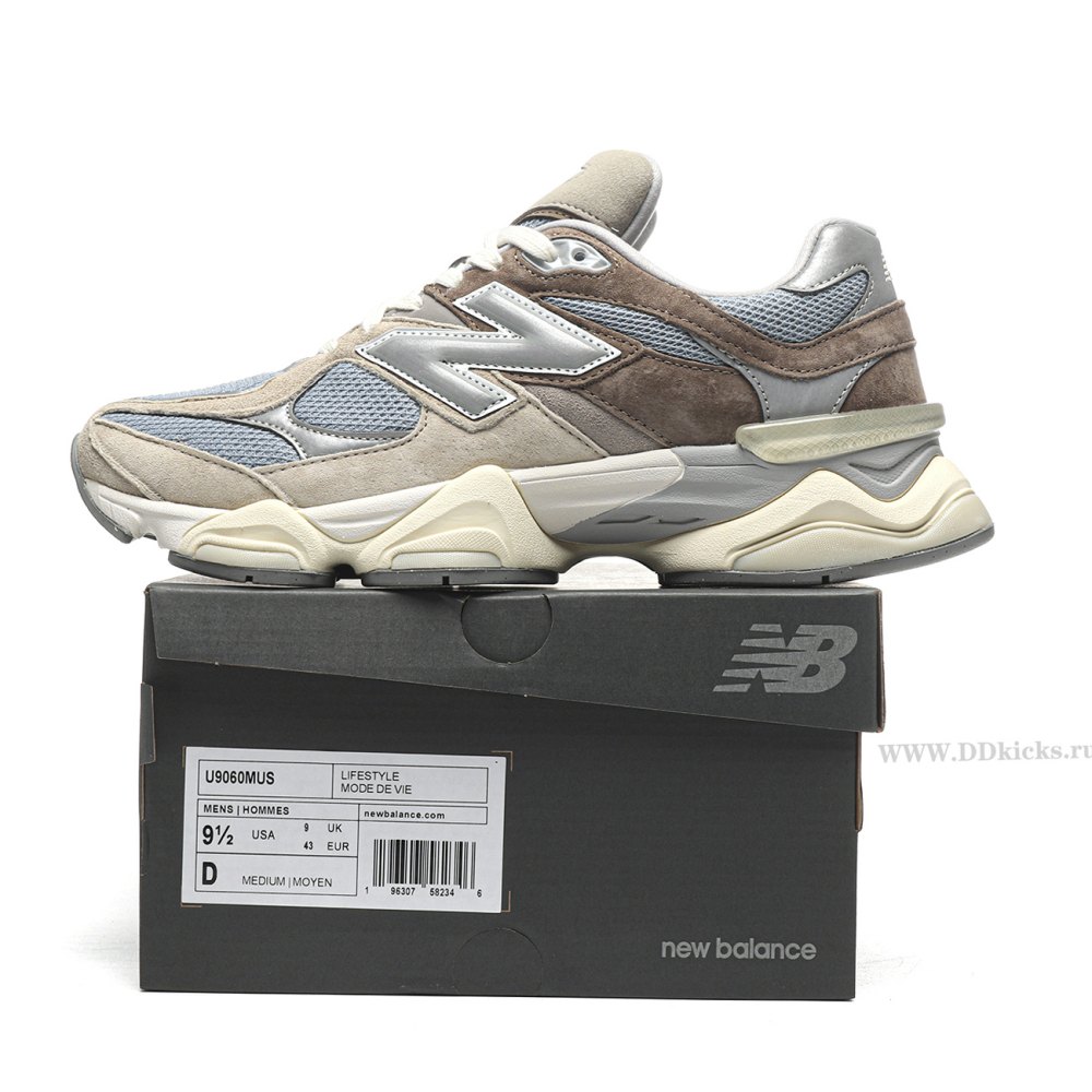 DD New Balance 9060 Mushroom Aluminum