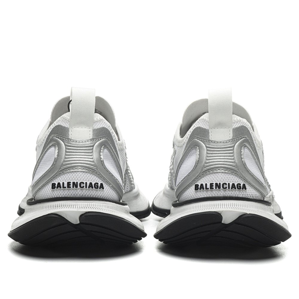 DD Bal*nc1aga Circuit Sneaker White/Silver