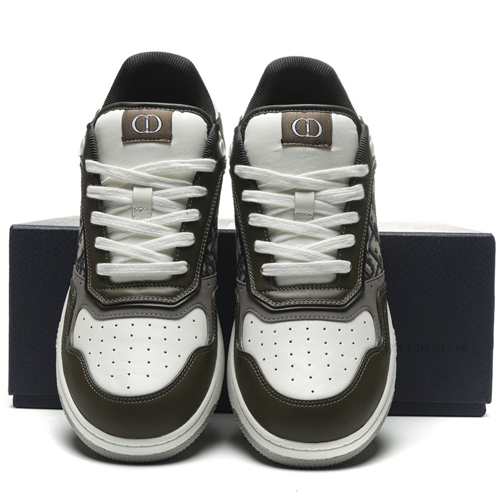 dd d10r D*or b27 low olive cream beige black D*or oblique jacquard