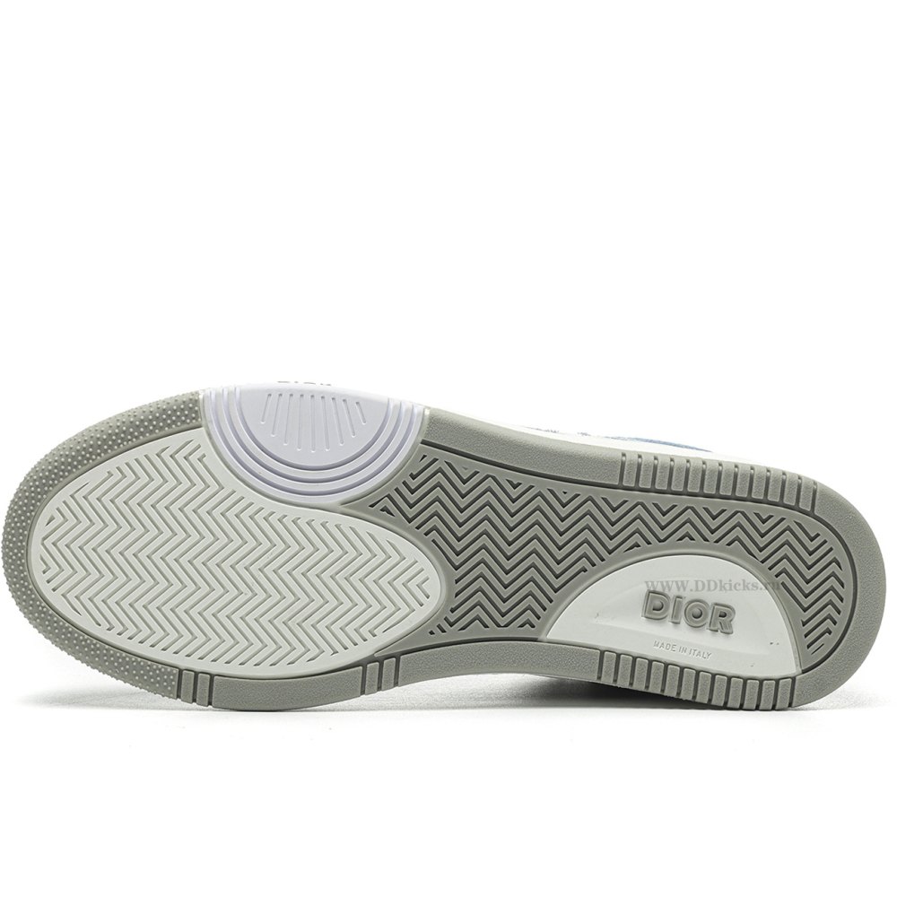 DD D10R B27 Low White Blue Denim