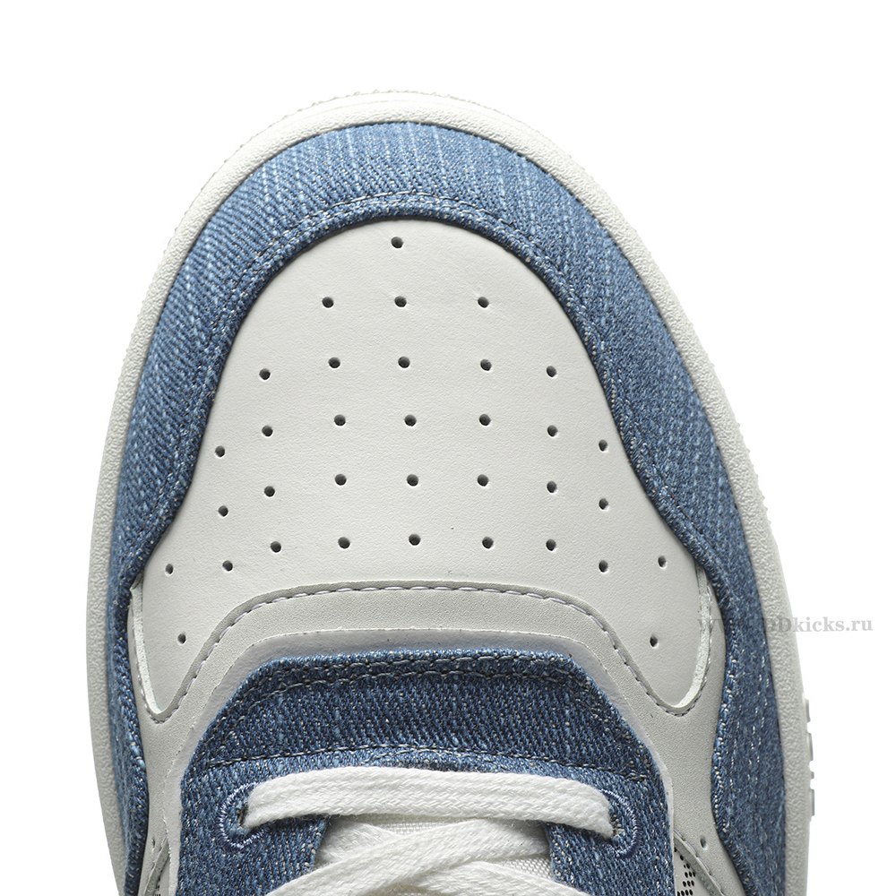 DD D10R B27 Low White Blue Denim
