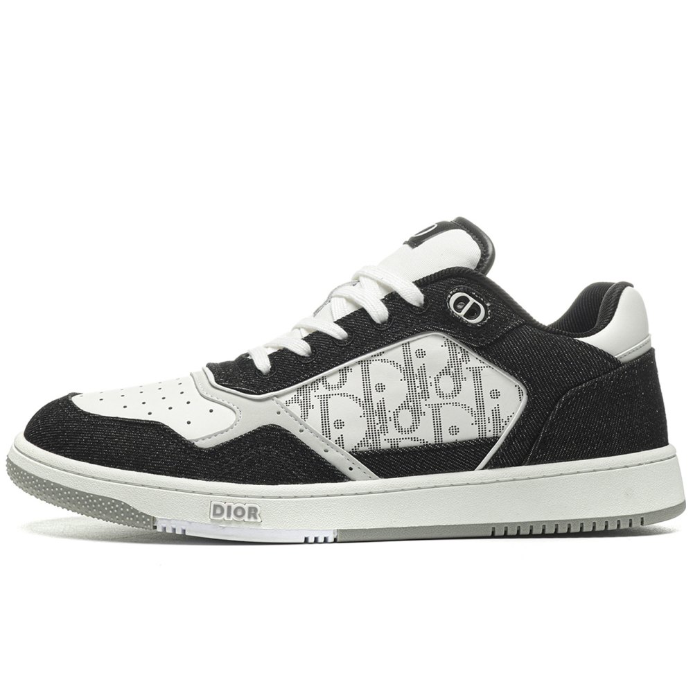 DD D10R B27 Low White Black Denim