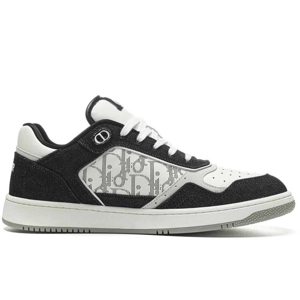 DD D10R B27 Low White Black Denim