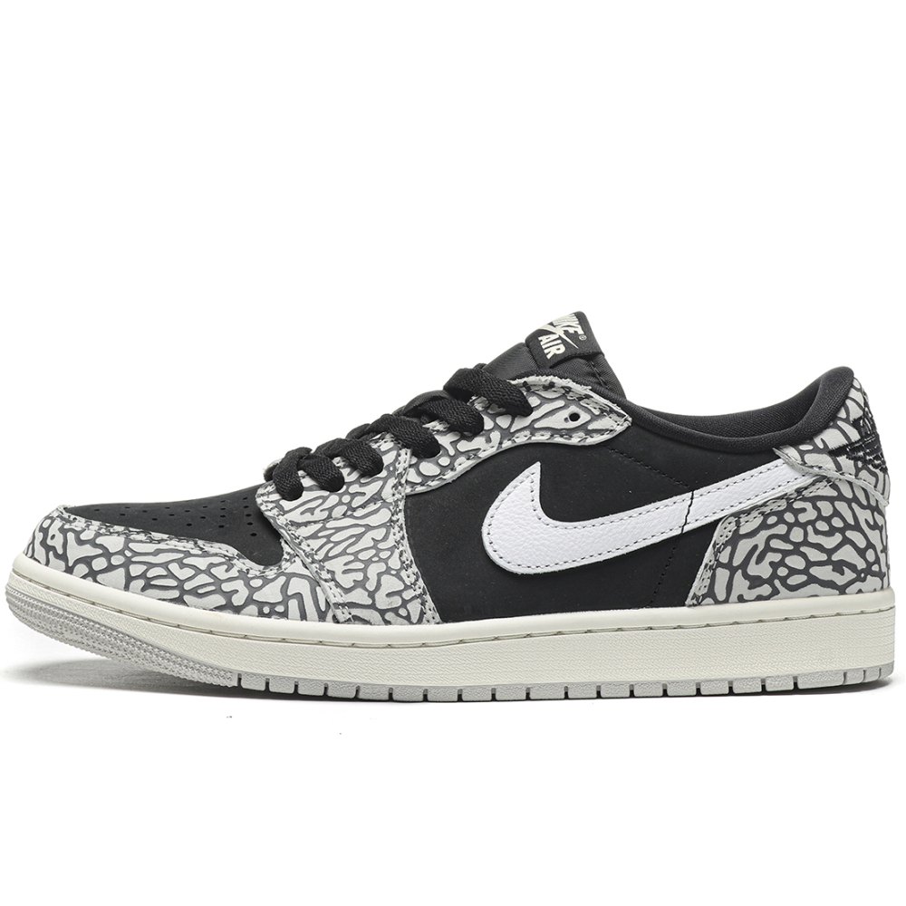 DD  Jordan 1 Retro Low OG Black Cement-CZ0790 001