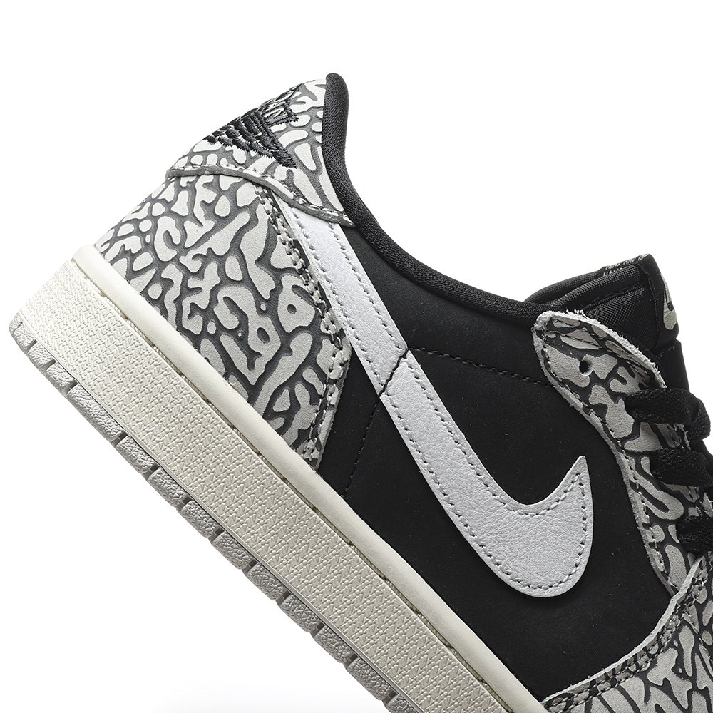 DD  Jordan 1 Retro Low OG Black Cement-CZ0790 001
