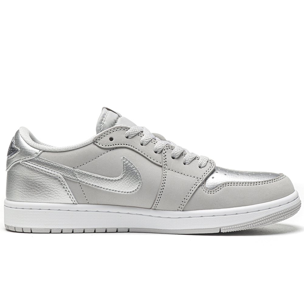DD  Jordan 1 Low OG Metallic Silver-CZ0790 002