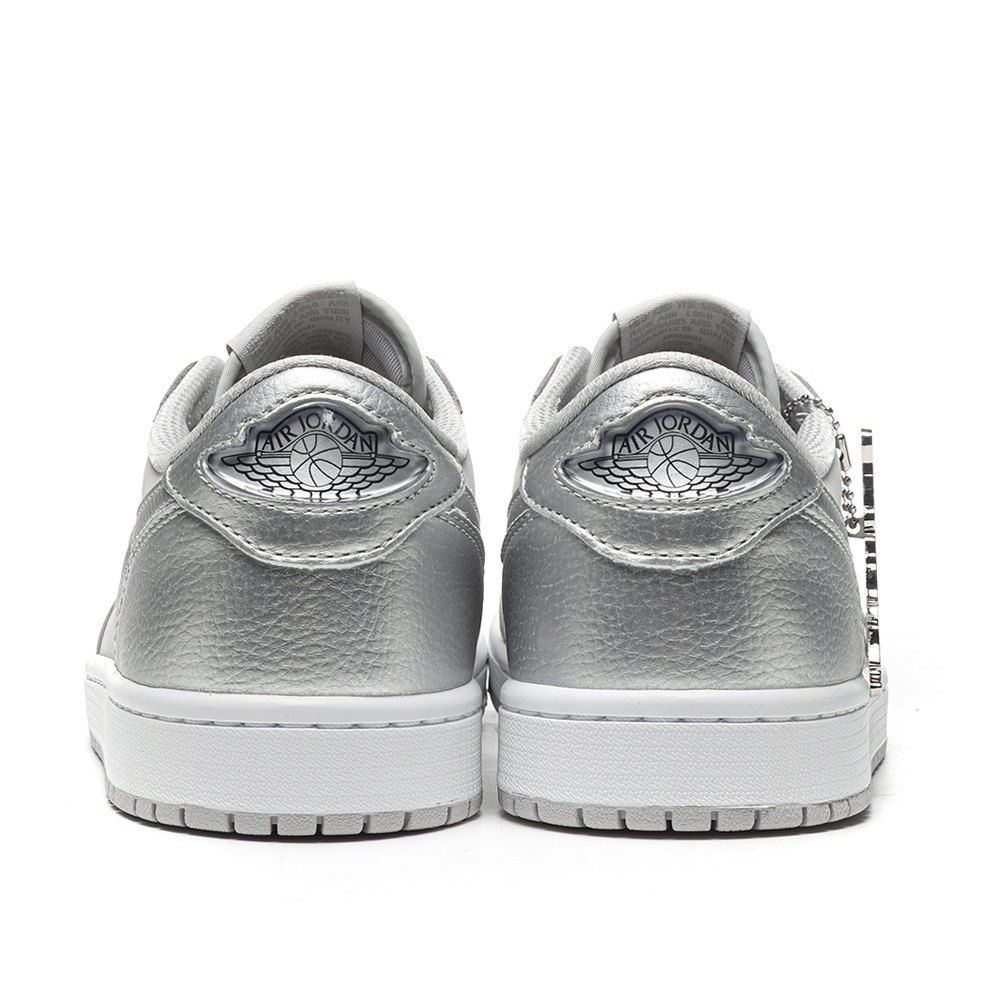 DD  Jordan 1 Low OG Metallic Silver-CZ0790 002