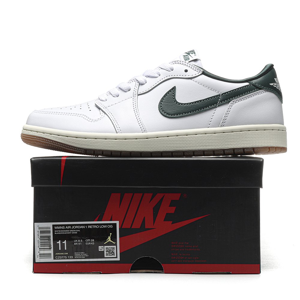 DD  Jordan 1 Retro Low OG Oxidized Green-CZ0775 133