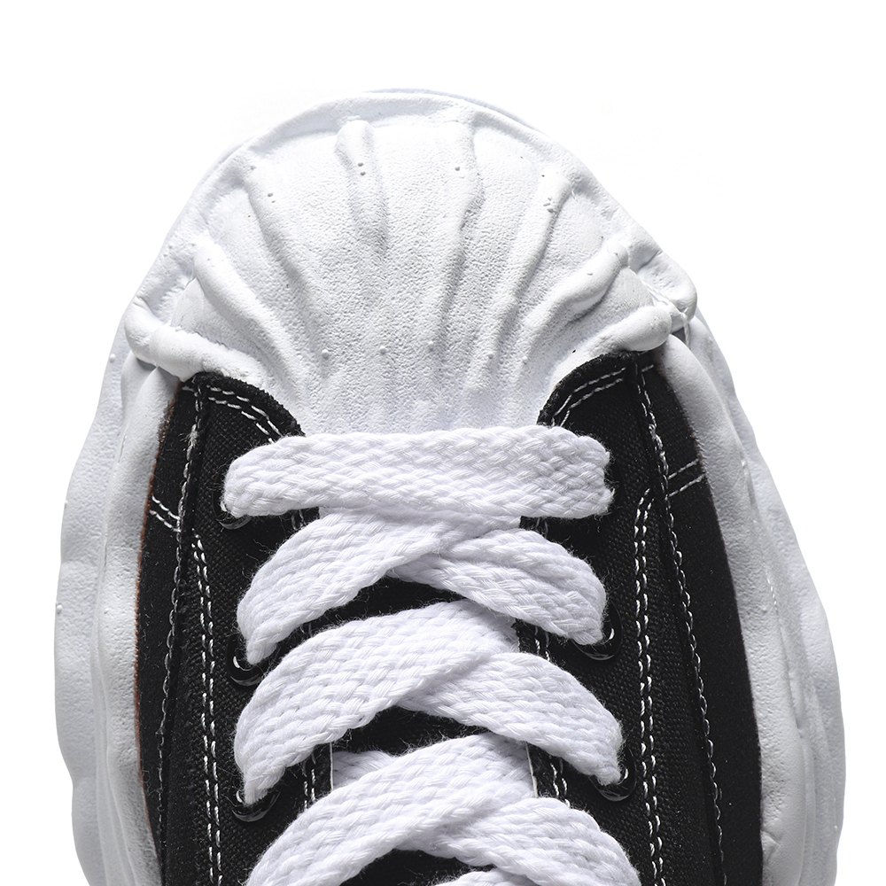 dd Ma*s*n mihara yasuhiro blakey og sole canvas low black-a08fw735