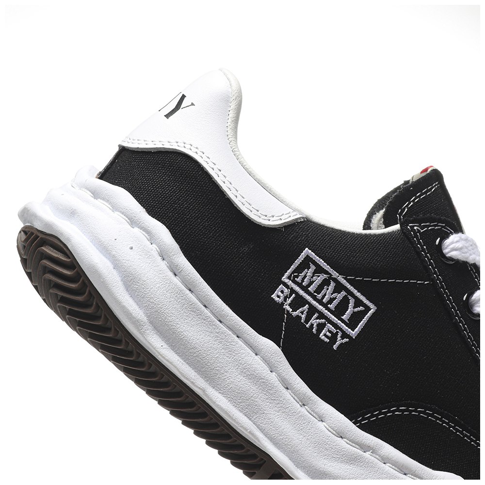 dd Ma*s*n mihara yasuhiro blakey og sole canvas low black-a08fw735