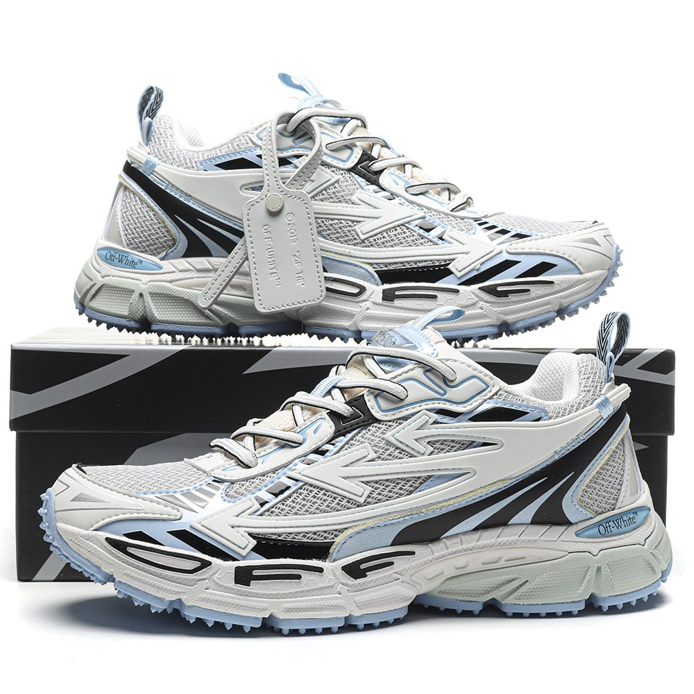 DD OFF-WHITE Be Right Back White Light Blue