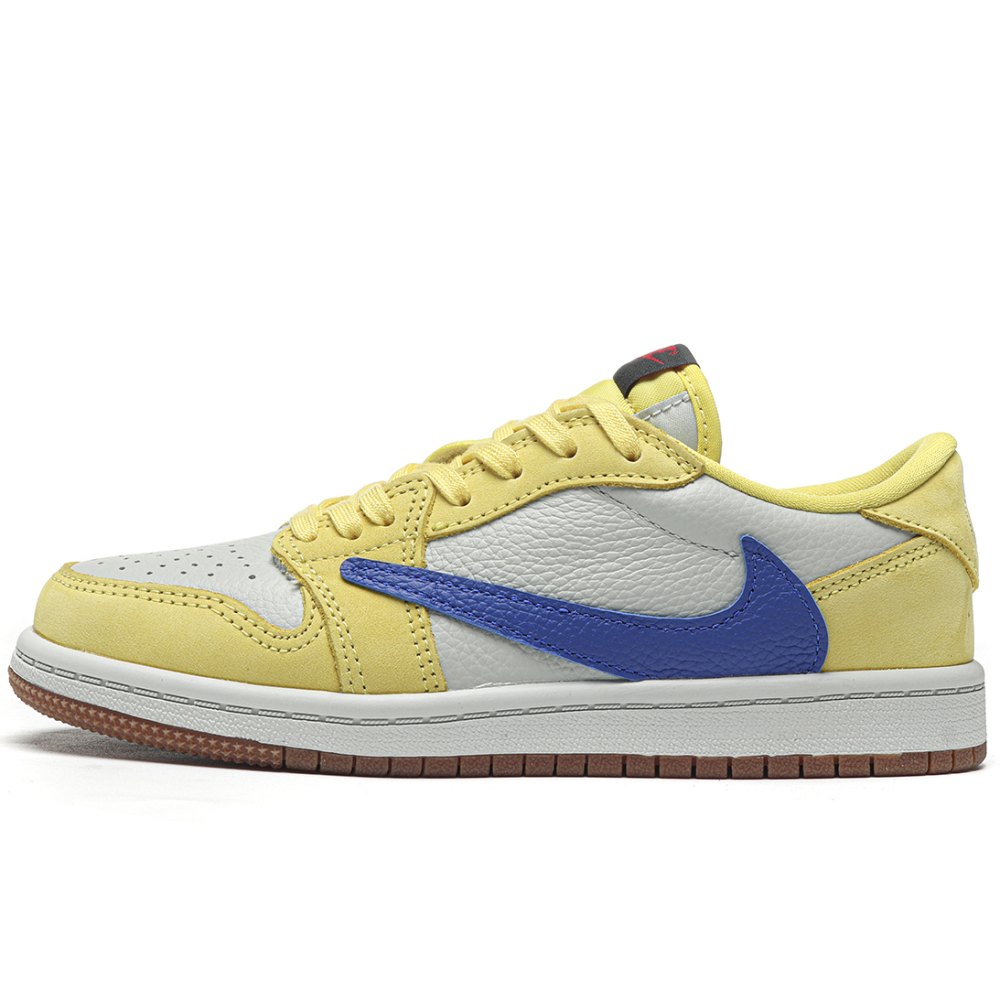 DD Jordan 1 Retro Low OG SP Travis Scott Canary (PS)-DZ5909 700